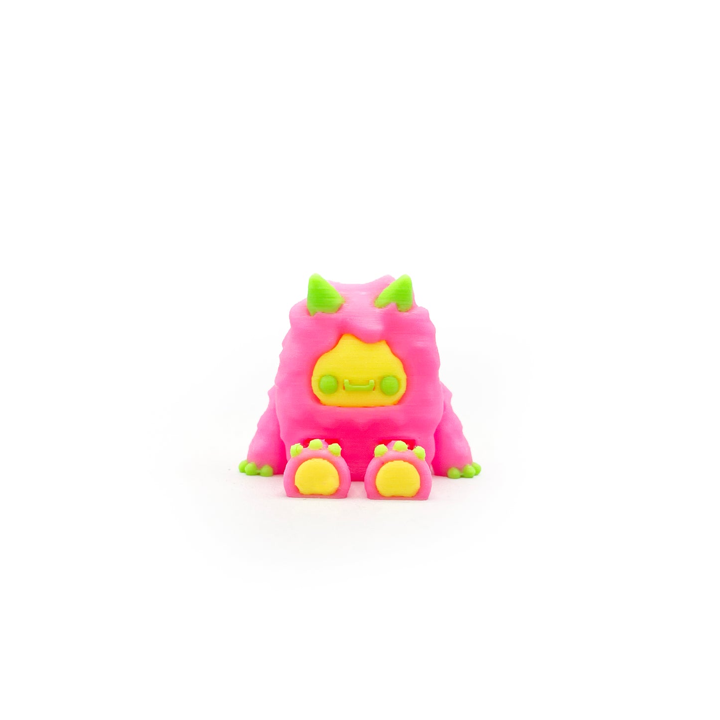 MINI Flurryfoot & Bigfoot Desk Pal – 3D Printed Articulated Cryptid Fidget Toy | Cute Mini Collectible