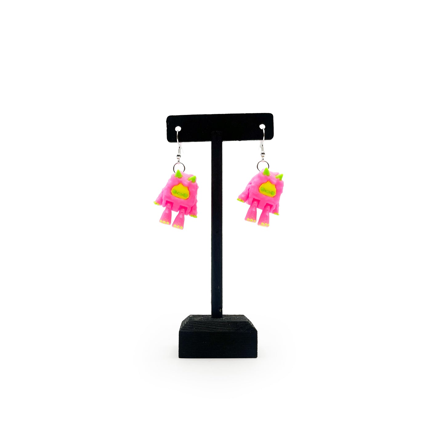Flurryfoot & Bigfoot Earrings – Cute 3D Printed Cryptid Hook Earrings | Lightweight Hypoallergenic Jewelry for Monster Lovers