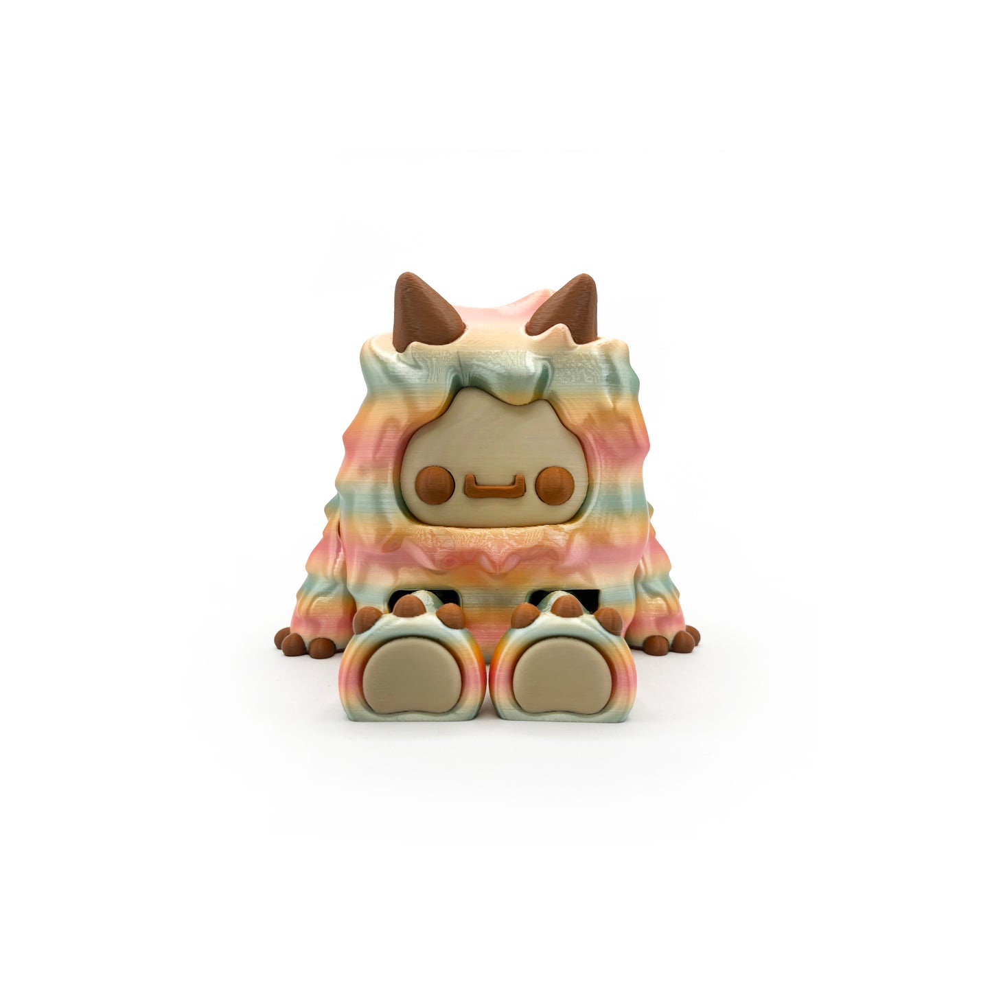 Flurryfoot & Bigfoot Desk Pals – Cute 3D Printed Cryptid Collectibles & Desk Fidget Toys