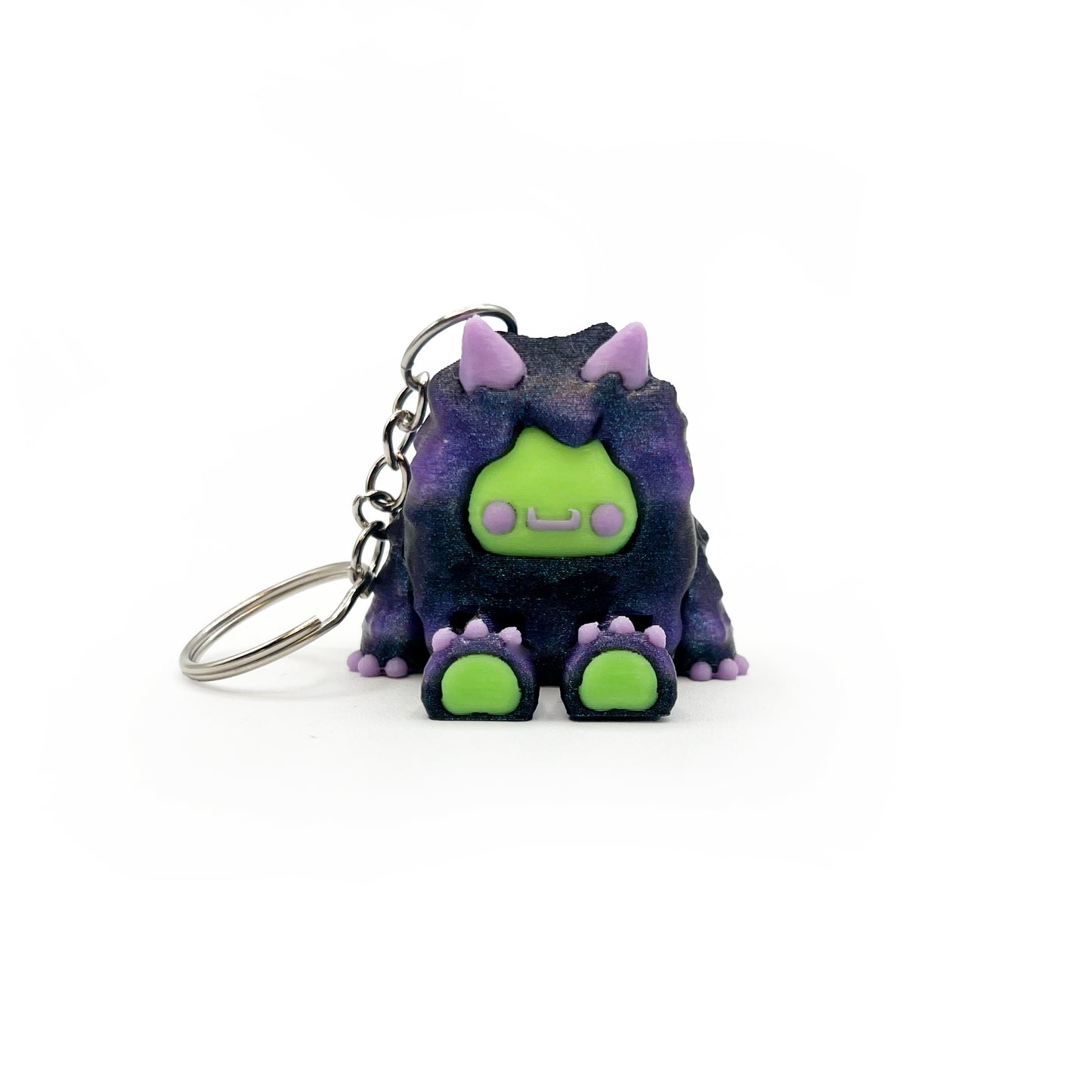 Flurryfoot & Bigfoot Keychains – 3D Printed Cryptid Bag Charms | Cute Clip-On Backpack Buddies